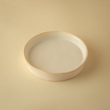 Mizunami Beige Plate 10cm