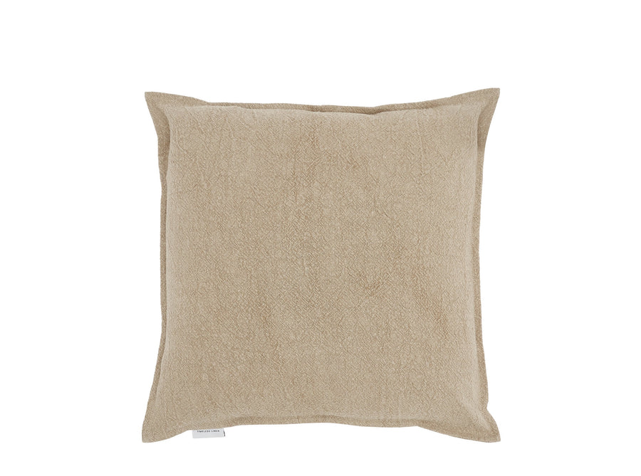 Natural Linen Cushion 50x50