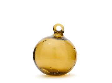 Amber Glass Bauble