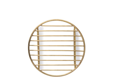 Brass Round Wire Rack