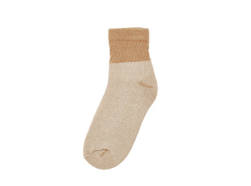 Organic Cotton Brown Crew Socks