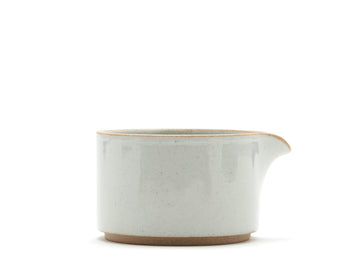 Hasami Porcelain Clear Grey Milk Jug