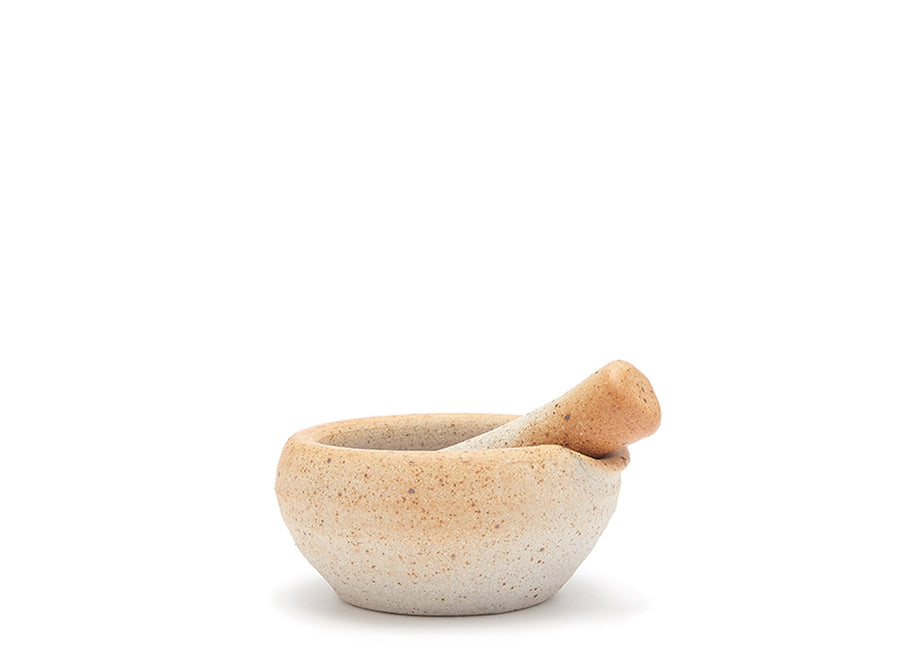 Clay Pestle And Mortar