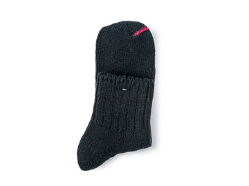 Slub Nep Low Cut Black