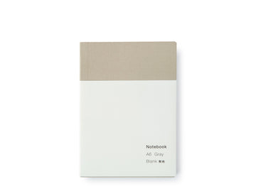 A6 Notebook Grey