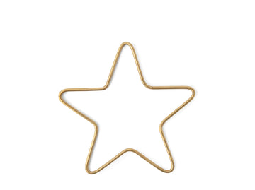 Brass Wire Star