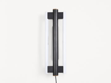 Eifel Wall Lamp Double 500 in Blackened Steel