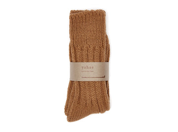 Brown Row Gauge Organic Cotton Socks