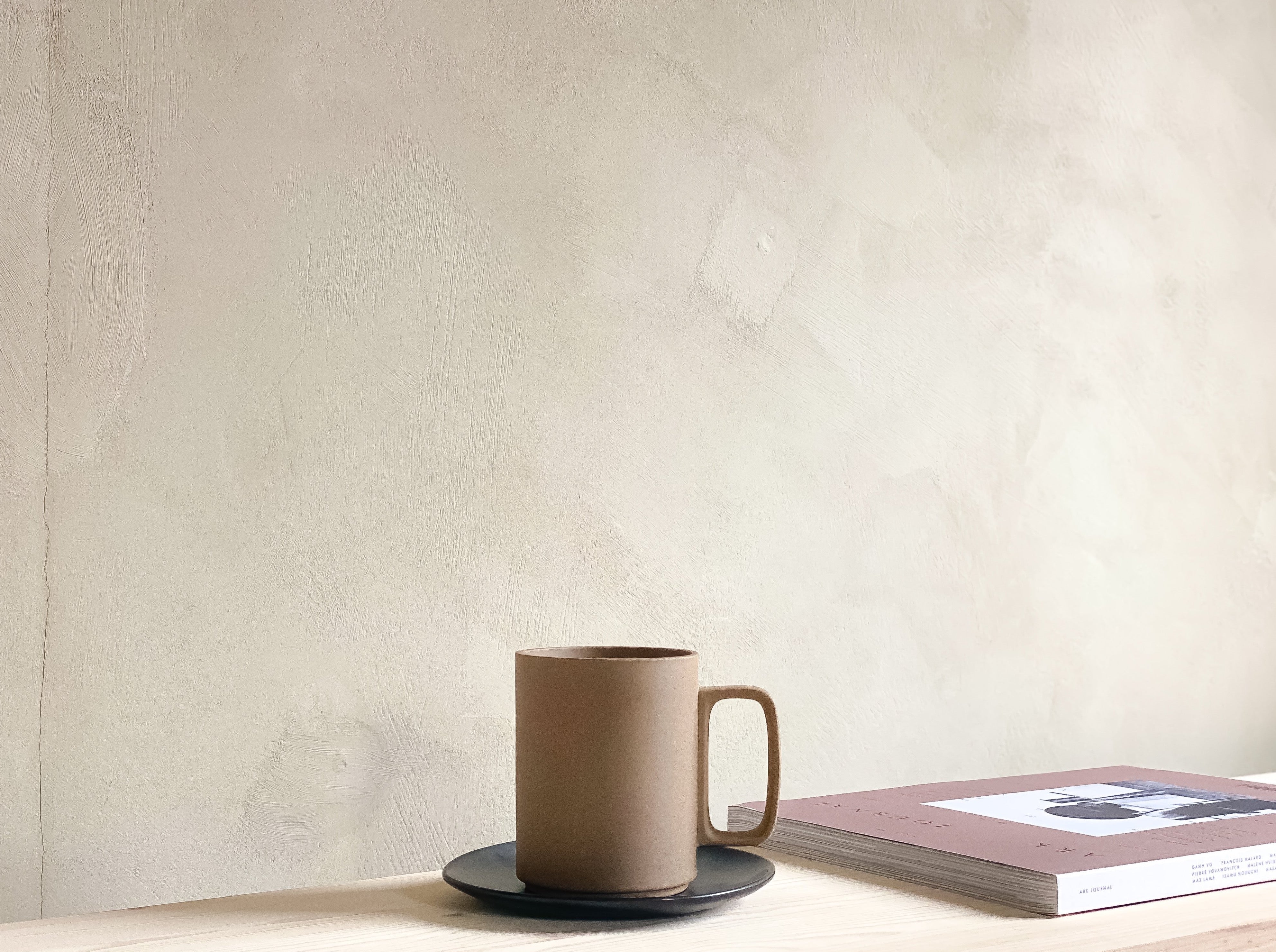 Natural Porcelain Tall Mug