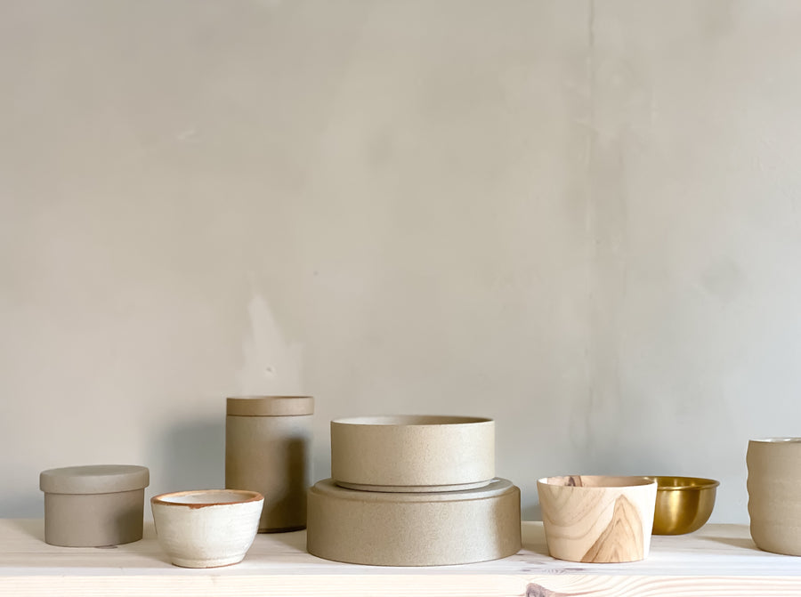 Woodfired Natural Stoneware Bowl